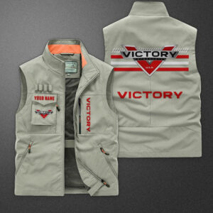 Sportswearmerch Victory Motorcycle Pocket Vest For Fan