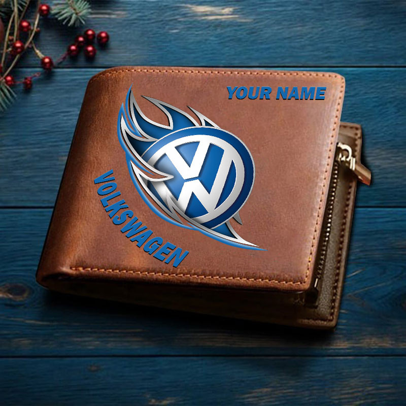 Sportswearmerch Volkswagen Car New Man Folded Wallet Gifts For Fan