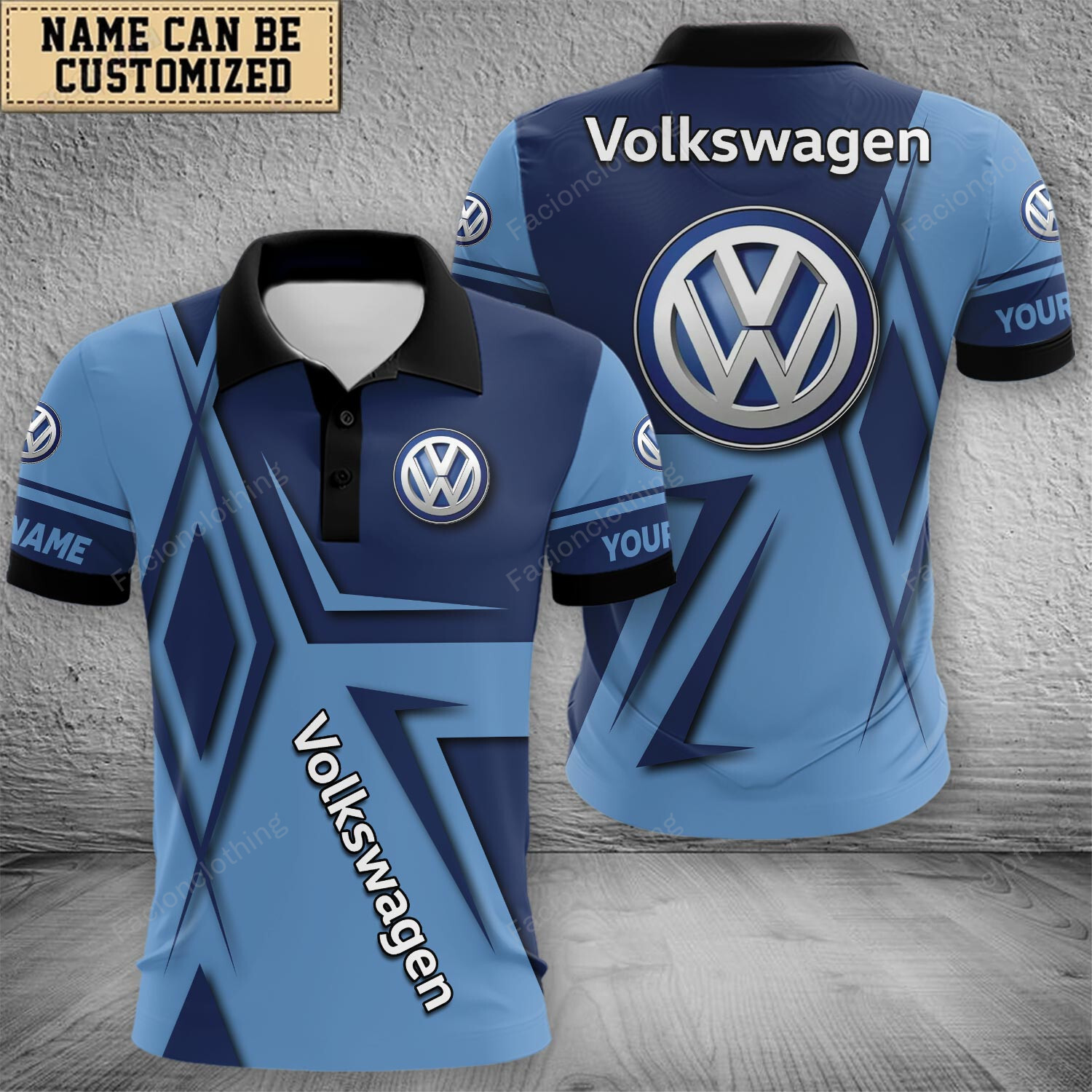 Sportswearmerch Volkswagen Car Polo Shirt For Fan