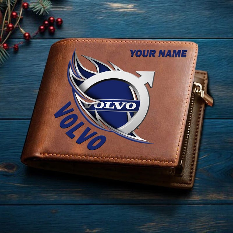 Sportswearmerch Volvo Car New Man Folded Wallet Gifts For Fan