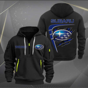 Sportswearmerch Volvo Car Personalized Half Zip Hoodie For Fan
