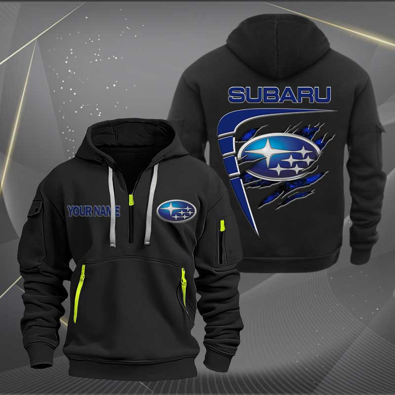 Sportswearmerch Volvo Car Personalized Half Zip Hoodie For Fan
