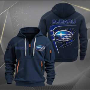 Sportswearmerch Volvo Car Personalized Half Zip Hoodie For Fan