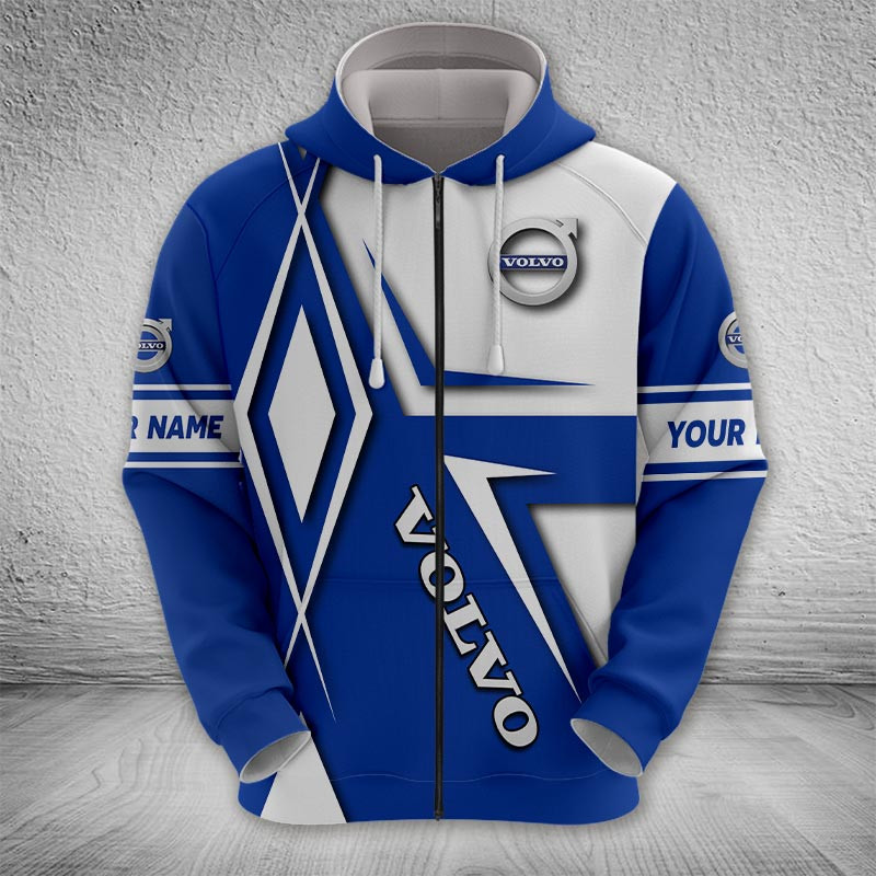 Sportswearmerch Volvo Car Zip Hoodie For Fan