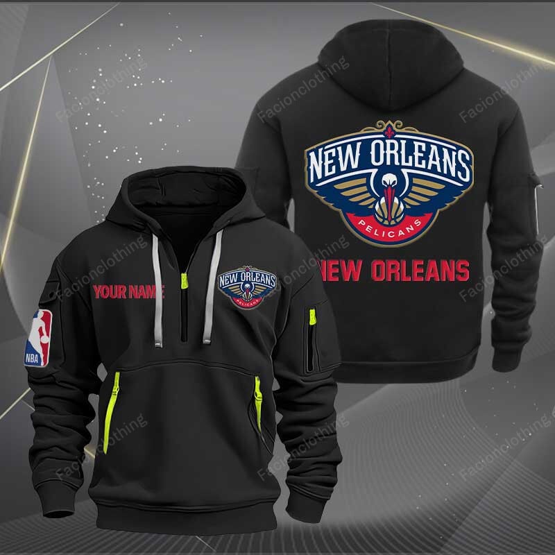 Sportswearmerch Washington Capitals NHL Half Zip Hoodie For Fan