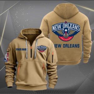 Sportswearmerch Washington Capitals NHL Half Zip Hoodie For Fan