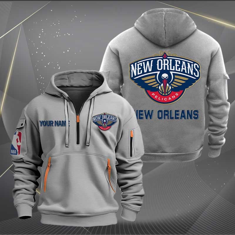 Sportswearmerch Washington Capitals NHL Half Zip Hoodie For Fan