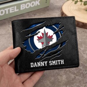 Sportswearmerch Washington Capitals NHL Folded Wallet For Fan