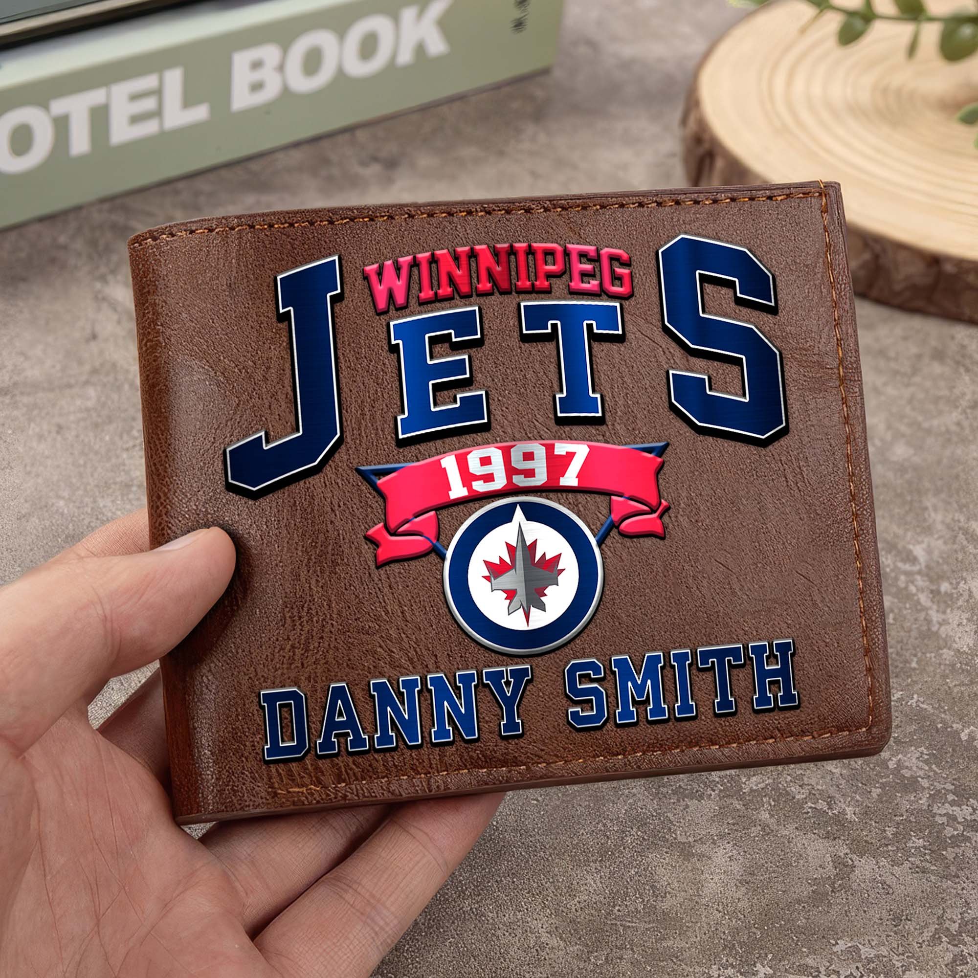 Sportswearmerch Washington Capitals NHLFolded Wallet For Fan