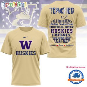 Sportswearmerch Washington Huskies NCAA T-Shirt For Fan