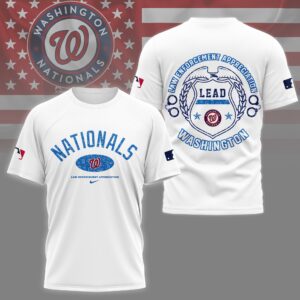 Sportswearmerch Washington Nationals MLB Personalized T-shirt For Fan