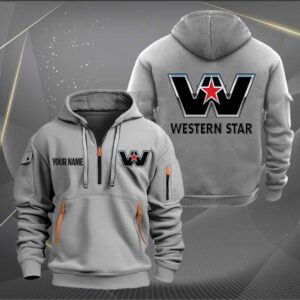 Sportswearmerch Western Star Truck Personalized Half Zip Hoodie For Fan