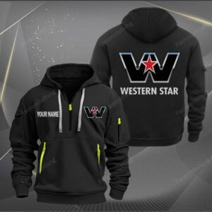 Sportswearmerch Western Star Truck Personalized Half Zip Hoodie For Fan
