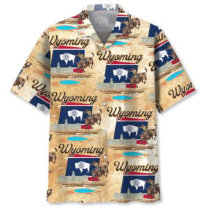 Sportswearmerch Wyoming The Equality State Hawaiian Shirt For Fan
