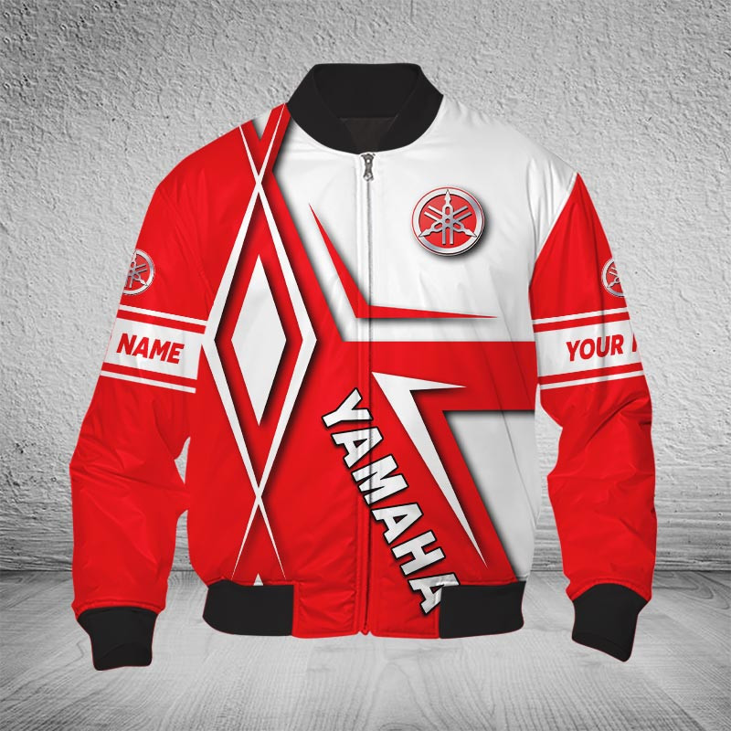 Sportswearmerch Yamaha Motorcycle Bomber Jacket For Fan