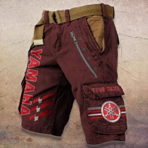 Sportswearmerch Yamaha Motorcycle Denim Shorts For Fan