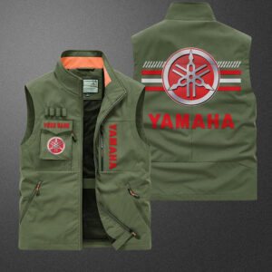 Sportswearmerch Yamaha Motorcycle Pocket Vest For Fan