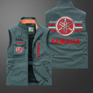 Sportswearmerch Yamaha Motorcycle Pocket Vest For Fan