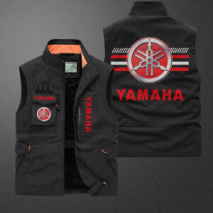 Sportswearmerch Yamaha Motorcycle Pocket Vest For Fan