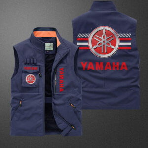 Sportswearmerch Yamaha Motorcycle Pocket Vest For Fan