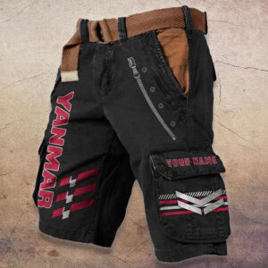 Sportswearmerch Yanmar Tractor Denim Shorts For Fan