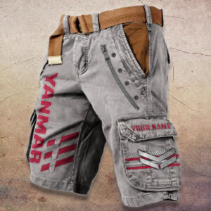 Sportswearmerch Yanmar Tractor Denim Shorts For Fan