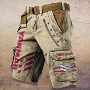 Sportswearmerch Yanmar Tractor Denim Shorts For Fan