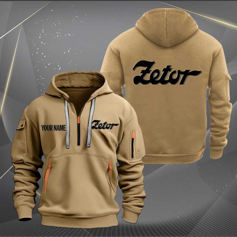 Sportswearmerch Zetor Car Personalized Half Zip Hoodie For Fan
