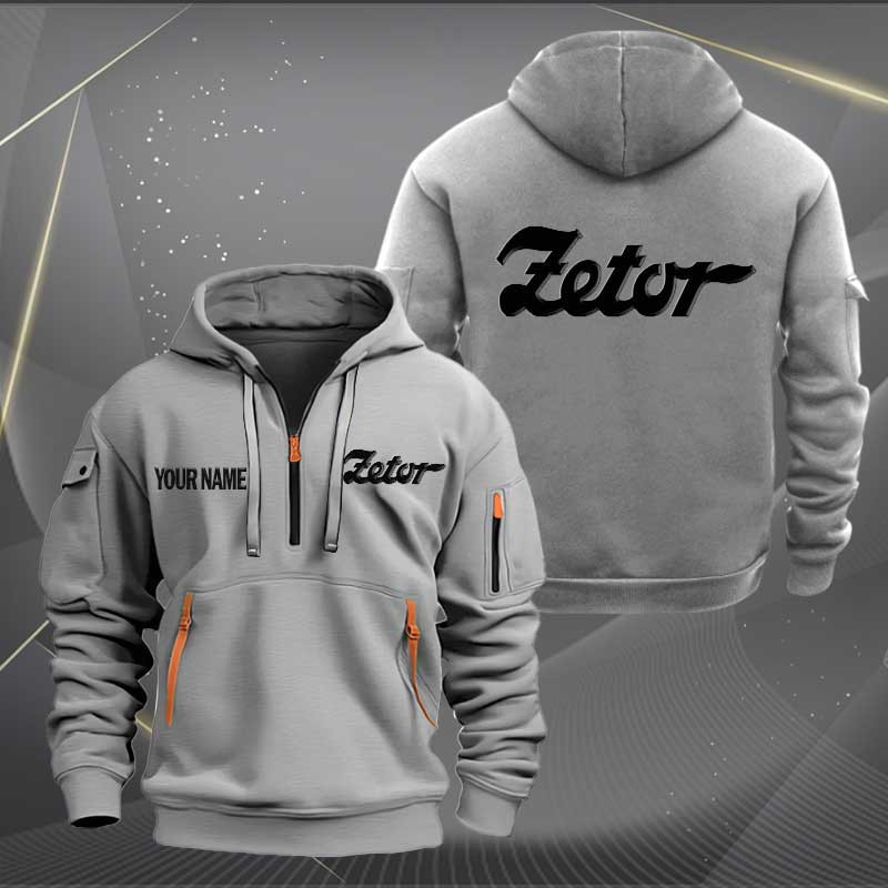 Sportswearmerch Zetor Car Personalized Half Zip Hoodie For Fan