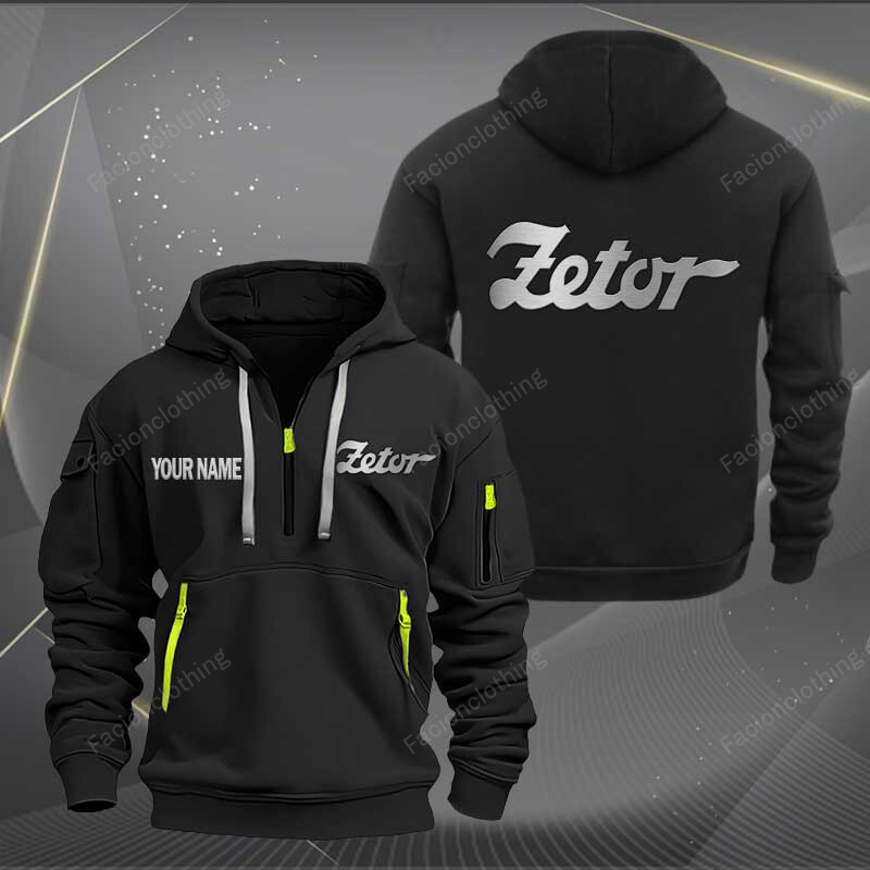 Sportswearmerch Zetor Car Personalized Half Zip Hoodie For Fan