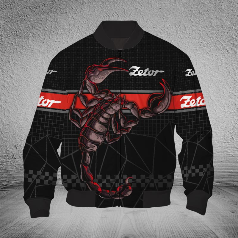 Sportswearmerch Zetor Tractor Bomber Jacket For Fan