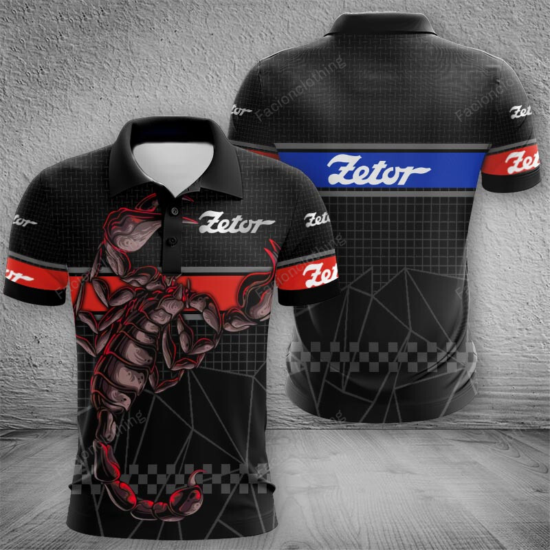 Sportswearmerch Zetor Tractor Polo Shirt For Fan