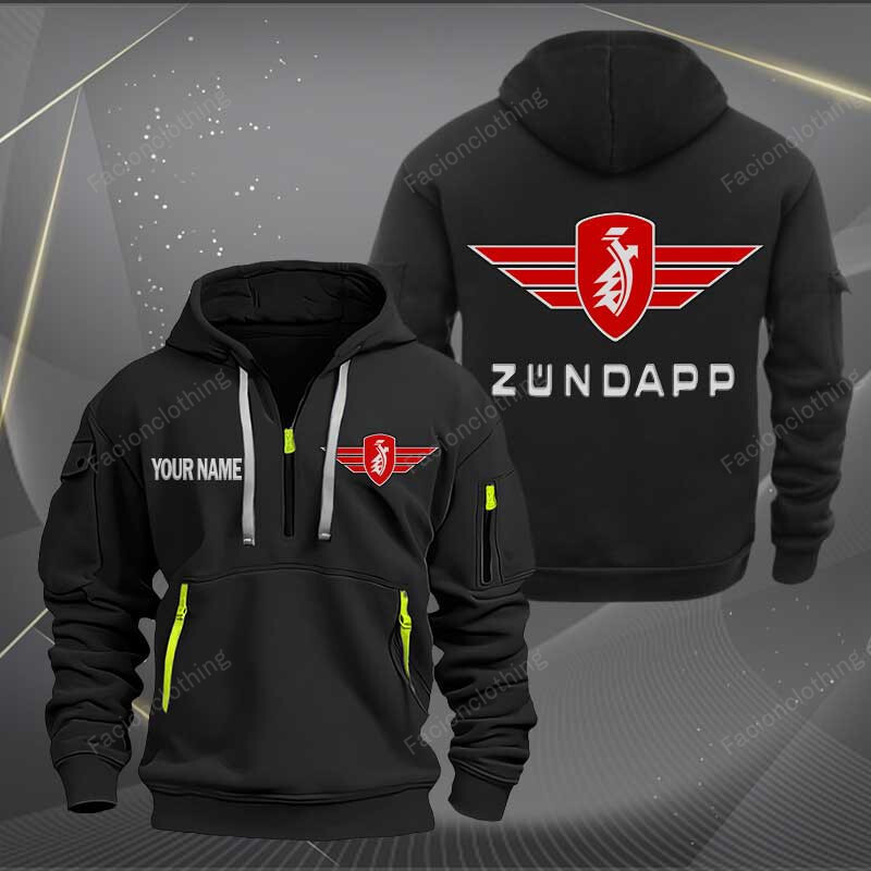 Sportswearmerch Zundapp Motorcycles Personalized Half Zip Hoodie For Fan