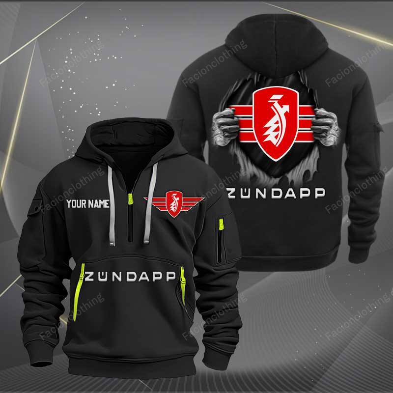 Sportswearmerch Zundapp Motorcycles Personalized Half Zip Hoodie For Fan