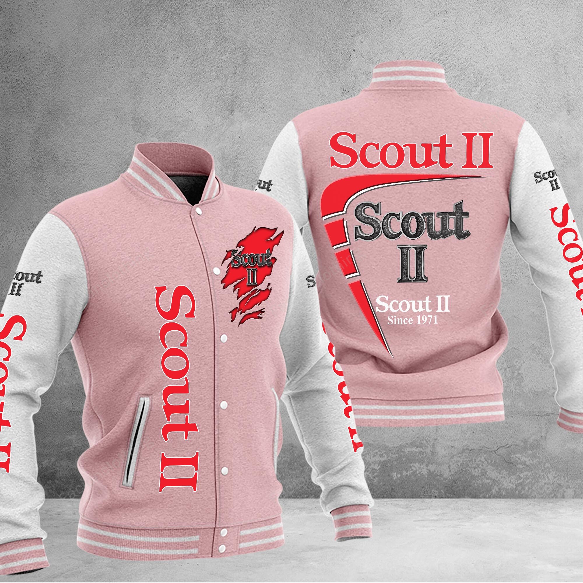 Sportswearmerch 1977 Scout II Car Personalized Baseball Jacket For Fan