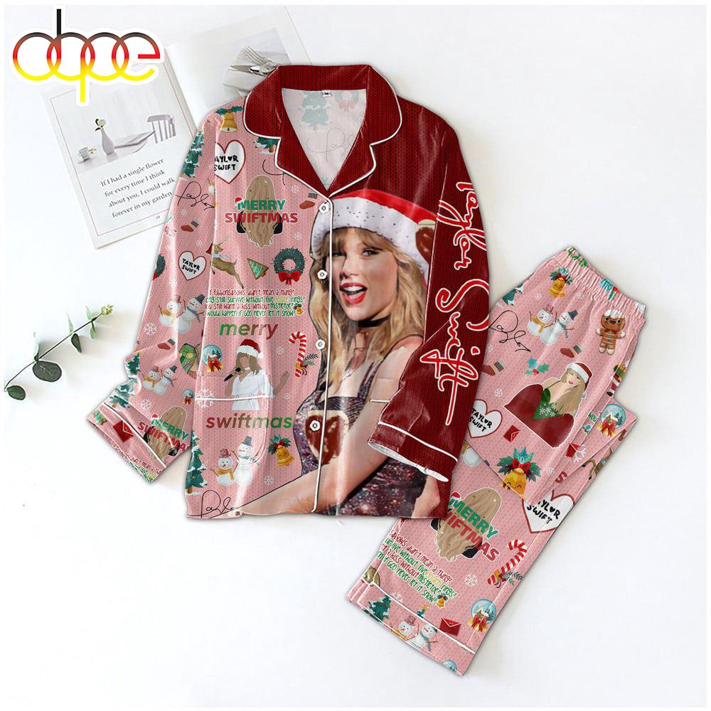 Sportswearmerch 1989 Taylor Swift Music 's Christmas Personalized Pajamas For Fan