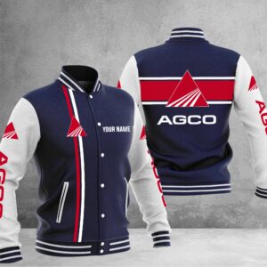 Sportswearmerch AGCO Allis Tractor Baseball Jacket For Fan