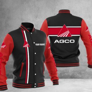 Sportswearmerch AGCO Allis Tractor Baseball Jacket For Fan