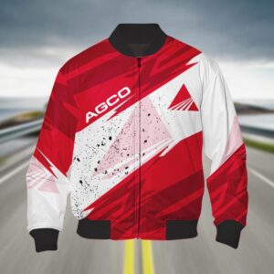 Sportswearmerch AGCO Allis Tractor Bomber Jacket For Fan
