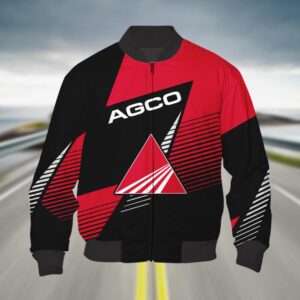 Sportswearmerch AGCO Allis Tractor Bomber Jacket For Fan