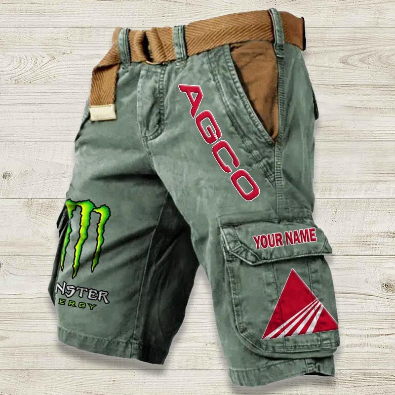 Sportswearmerch AGCO Allis Tractor Denim Short For Fan