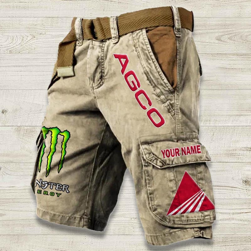 Sportswearmerch AGCO Allis Tractor Denim Short For Fan