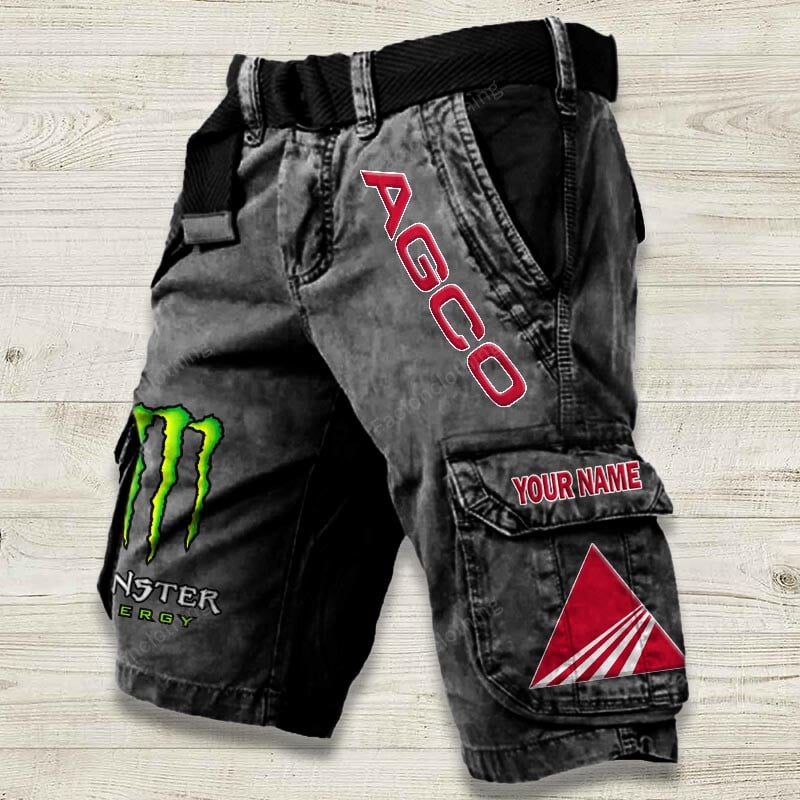 Sportswearmerch AGCO Allis Tractor Denim Short For Fan