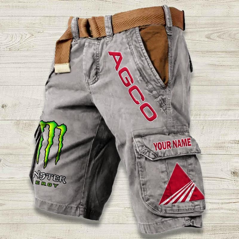 Sportswearmerch AGCO Allis Tractor Denim Short For Fan