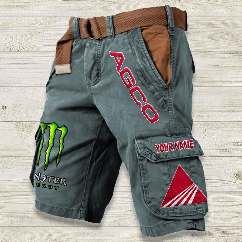 Sportswearmerch AGCO Allis Tractor Denim Short For Fan