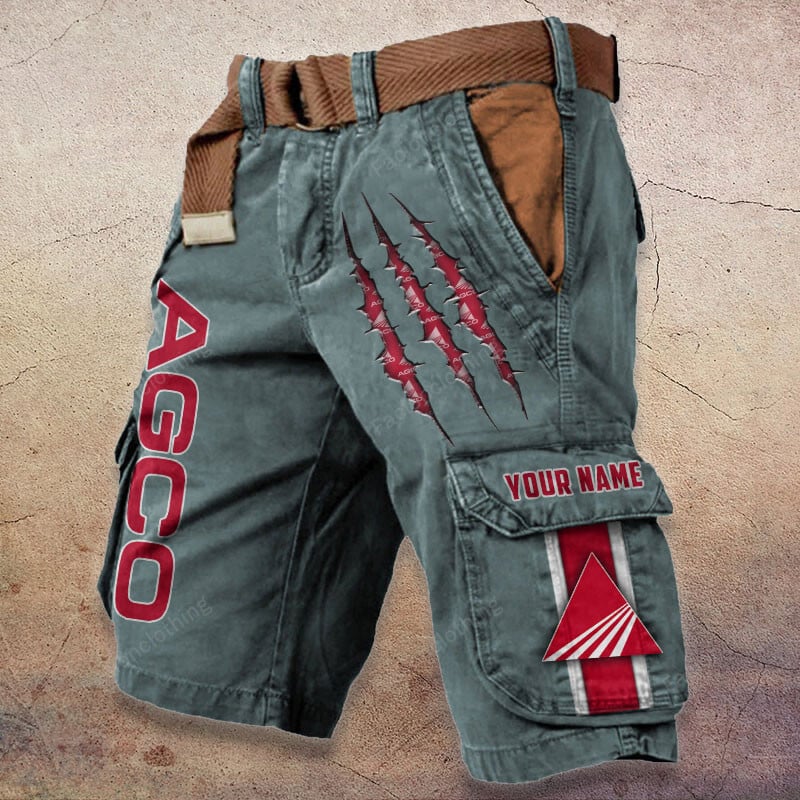 Sportswearmerch AGCO Allis Tractor Denim Short For Fan