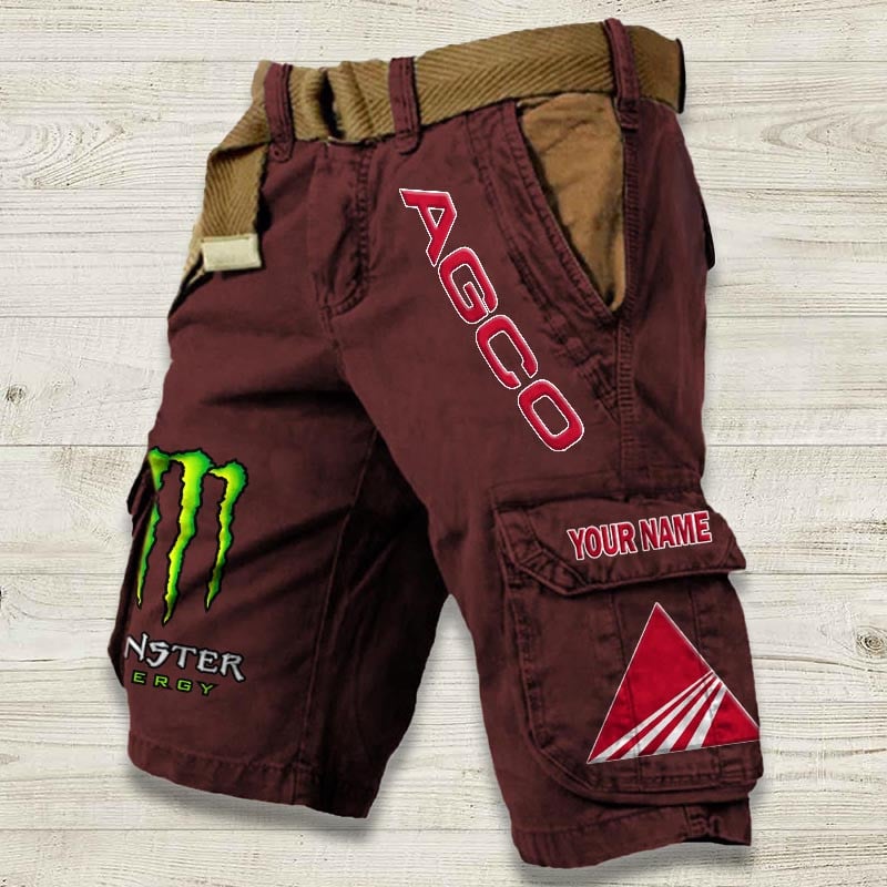 Sportswearmerch AGCO Allis Tractor Denim Short For Fan