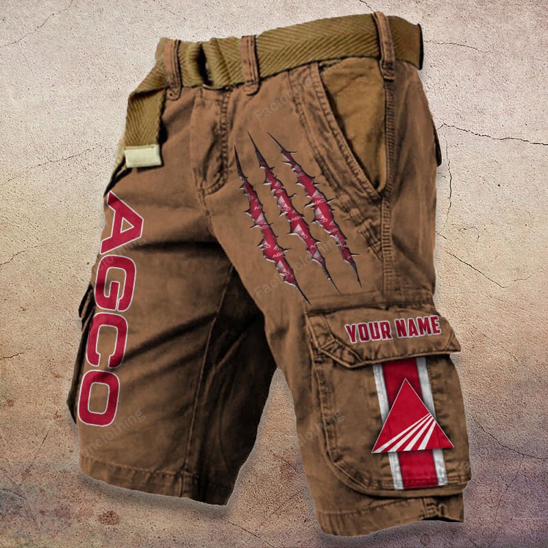 Sportswearmerch AGCO Allis Tractor Denim Short For Fan
