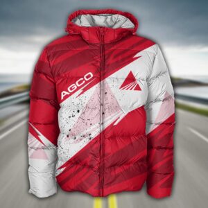 Sportswearmerch AGCO Allis Tractor Puffer Jacket For Fan