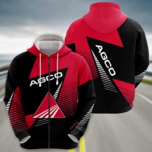 Sportswearmerch AGCO Allis Tractor Zip Hoodie For Fan